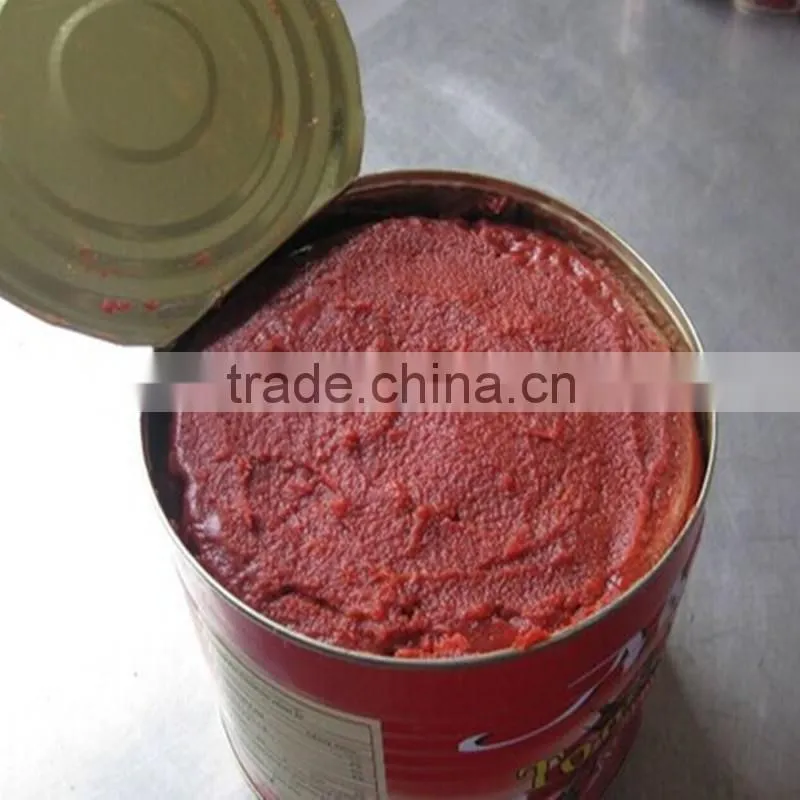 canned tomato paste triple concentrate Tomato Sauce aseptic tomato paste