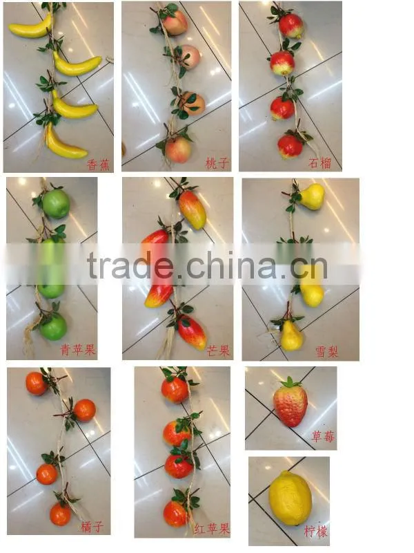 Artificial decorative hanging kitchen fruit decorations