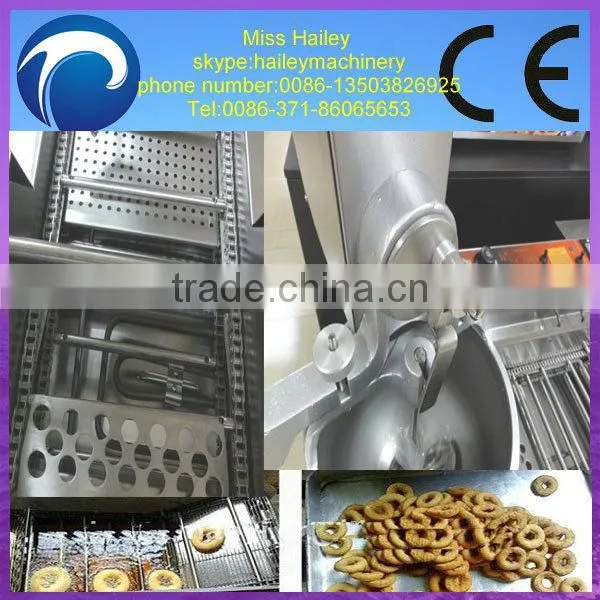 0086-13503826925 stainless steel commercial automatic sweet donut making machine