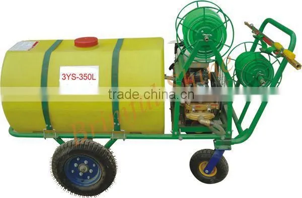200L CE certificate trolley sprayer agricultural motor pump sprayer