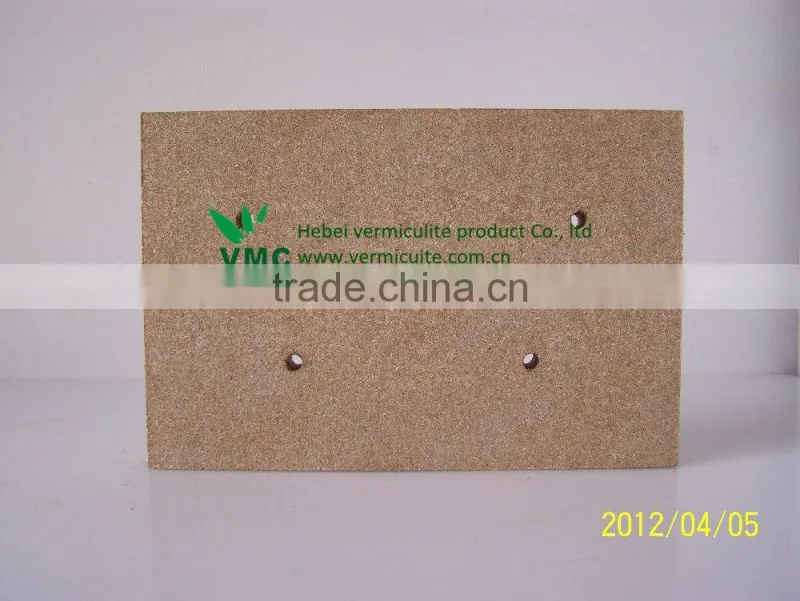 Lightweight Refractory Material Fire Brick Vermiculite Board for Furnace