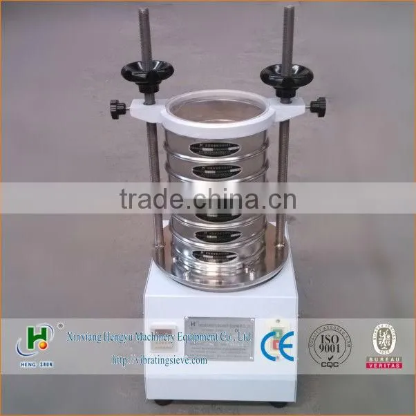 Laboratory using sieve shaker analytical standard screen