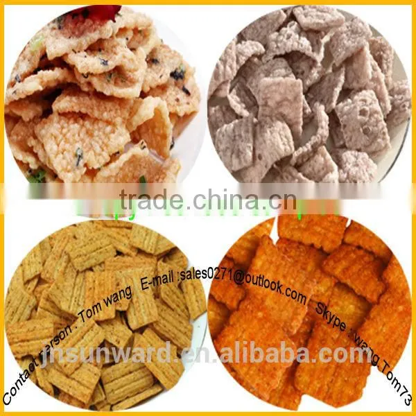 High output rice crispy making machine made in china