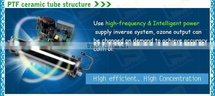 high frequency waste water purifier 30g enamel ozone parts