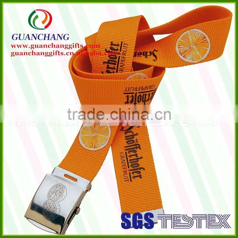 custom woven belt