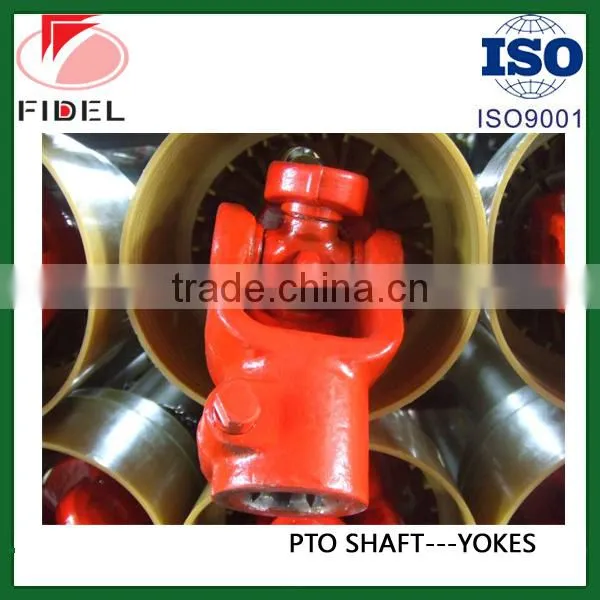 PTO drive Shaft splined yoke for handwheel with pin push