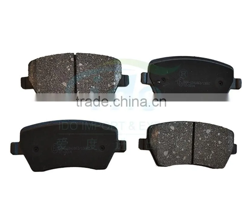 semi-metallic disc brake pad for Renault / Logan 7701208422 41060012R 410608481R