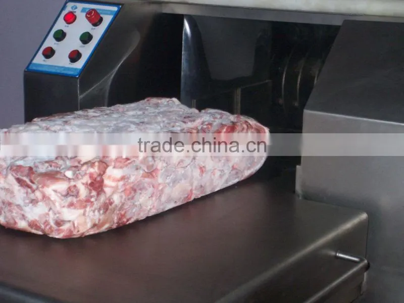 frozen meat block meat slicer