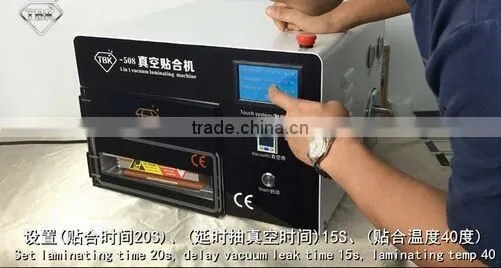 5 in 1 oca laminating machine for repairing cell phone touch screen