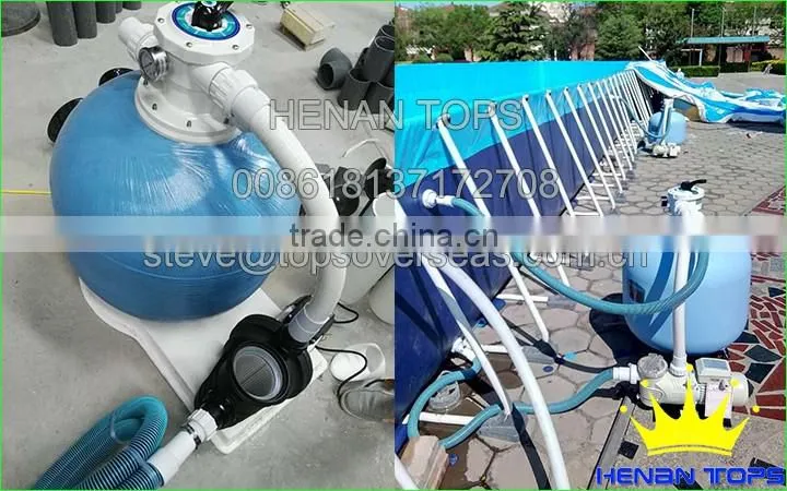 Above Ground Bracket Swimming Pool Durable PVC Metal Bracket Swimming Pool