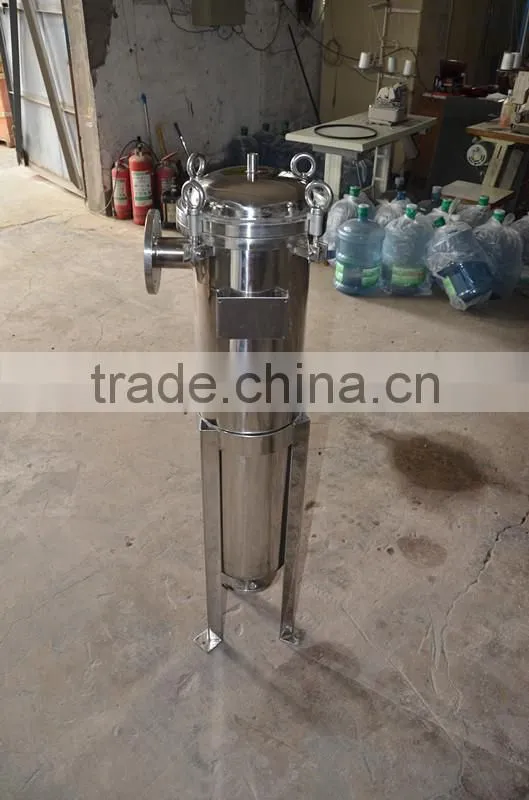 Water purification machine manufactrured in China of low price,simple bag filter for sale