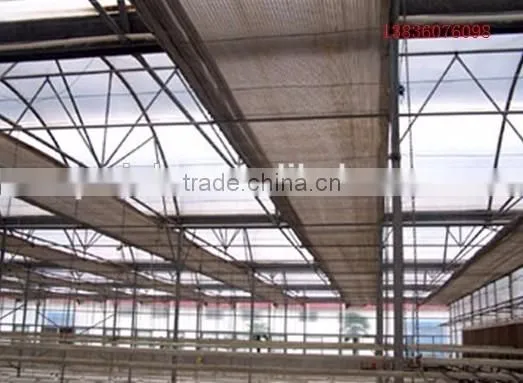 Inside sunshade greenhouse for planting