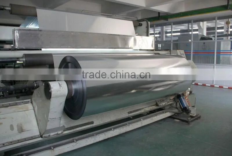 Best price!!! PET Metallized film/Silver Aluminum PET film/12MIC Metallized PET film