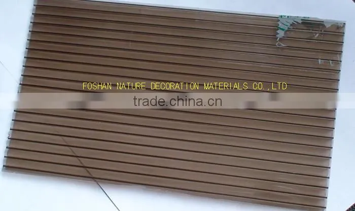 twin-wall PC hollow sheet for lamp cover