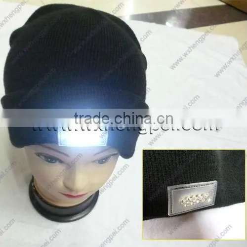 Led knitting cap/ LED winter cap/ sports cap