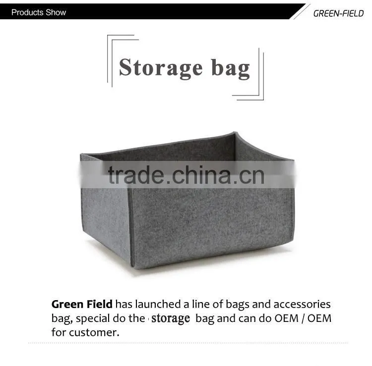 Fashion felt bag cheap felt fruit storage bag