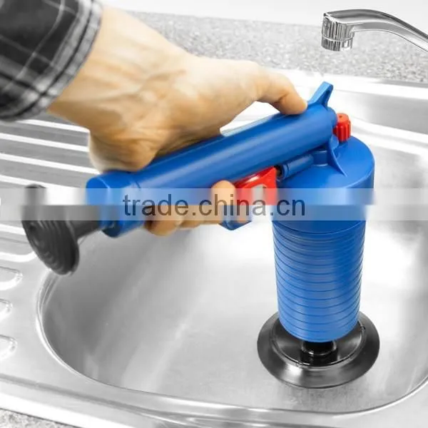 Air blaster power drain cleaner