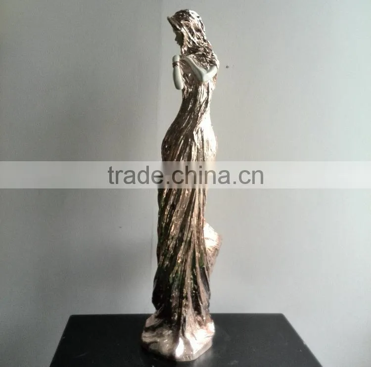 Polyresin gril sculpture