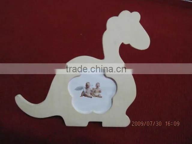 painted wooden craft animals