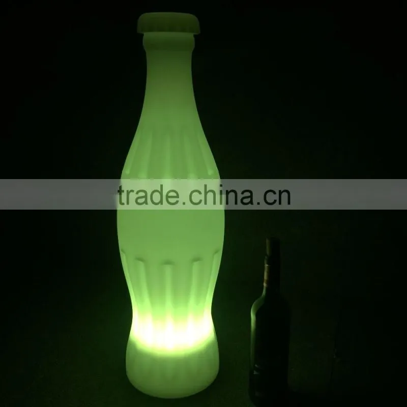 christmas decorations led illuminated bottle / decorative bottle shaped light