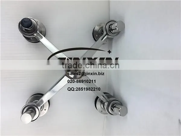 2016 AMERICA ROUTE highest quality & competitive price glass spider,routel,connector,tension rod,handrail from JINXIN Route