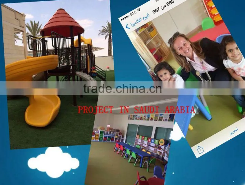 (HD-301 ) Amusement Park Equipment School Recreation Equipment School Playground Outer Space plastic outdoor combined slide