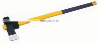 A615 garden tool axe with wooden handle