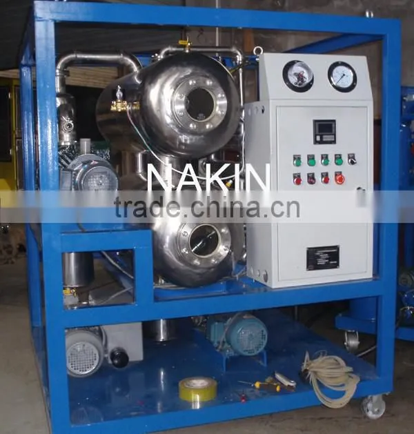 High Quality Nakin ZYD Vacuum Oil Filter Machine