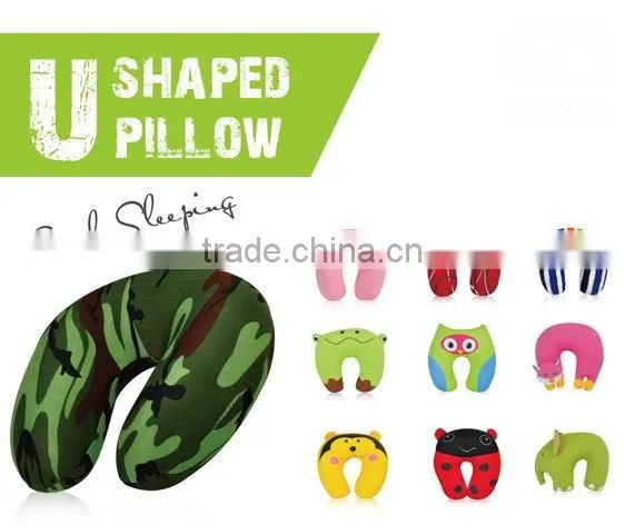 Spandex Cattle U Shape Pillow