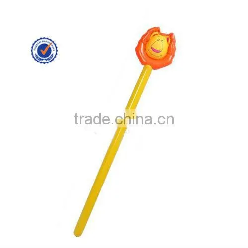PVC Inflatable Long Handle Giraffe Animal Toy for Kids