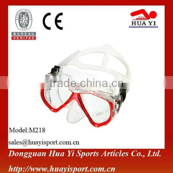 Colorful oem professional soft new diving mask