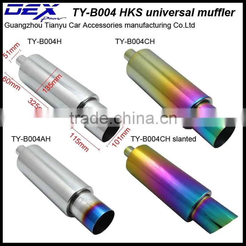 stainless steel sus304 small exhaust muffler