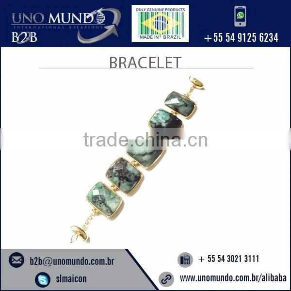 Mesmerizing Stone Design Made Bracelet Available at Affordable Rate