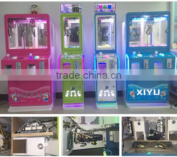 Amusement Park Arcade Double players claw Toy crane kids coin operated game machine for sale