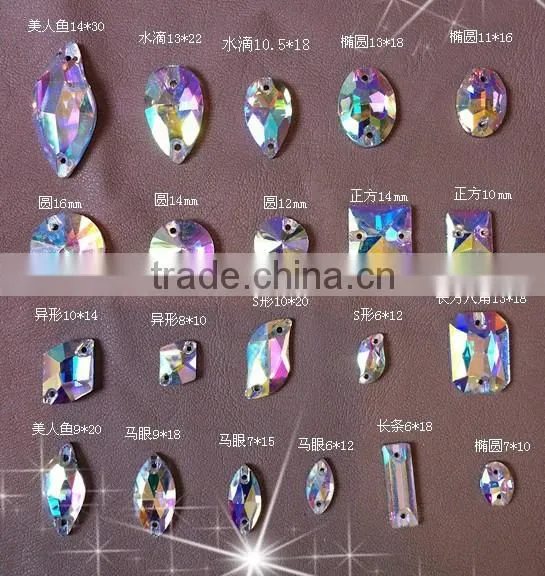 decorative fashion round crystal buttons for wedding dress