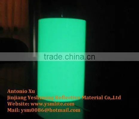 photo luminescent vinyl for exit sign, glow sign