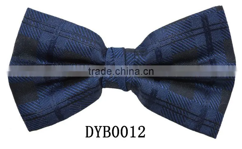 2016 Fashion Classic Color Polyester Jacquard Cheapest Bow Ties