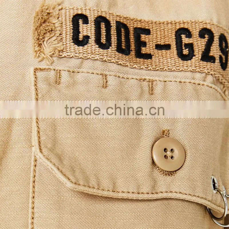 Buy jackets online ladies light short cotton overshirt military jacket