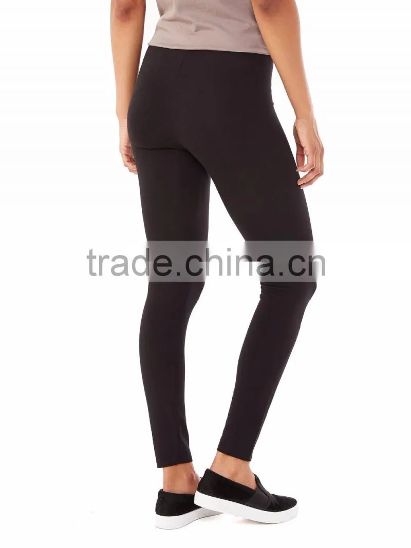 Solid black color custom yoga pants wholesale tight yoga pants