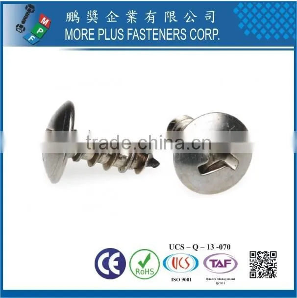 Made in Taiwan Carbon Steel and Stainless Steel Triwing Wood Security Screws