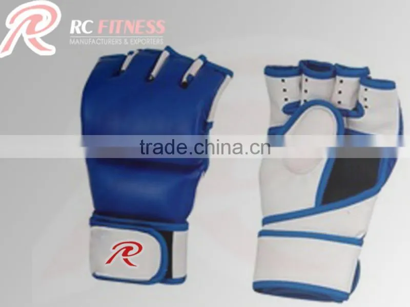 PU leather deluxe boxing gloves/ High Quality Kick Boxing Gloves Custom Boxing Gloves