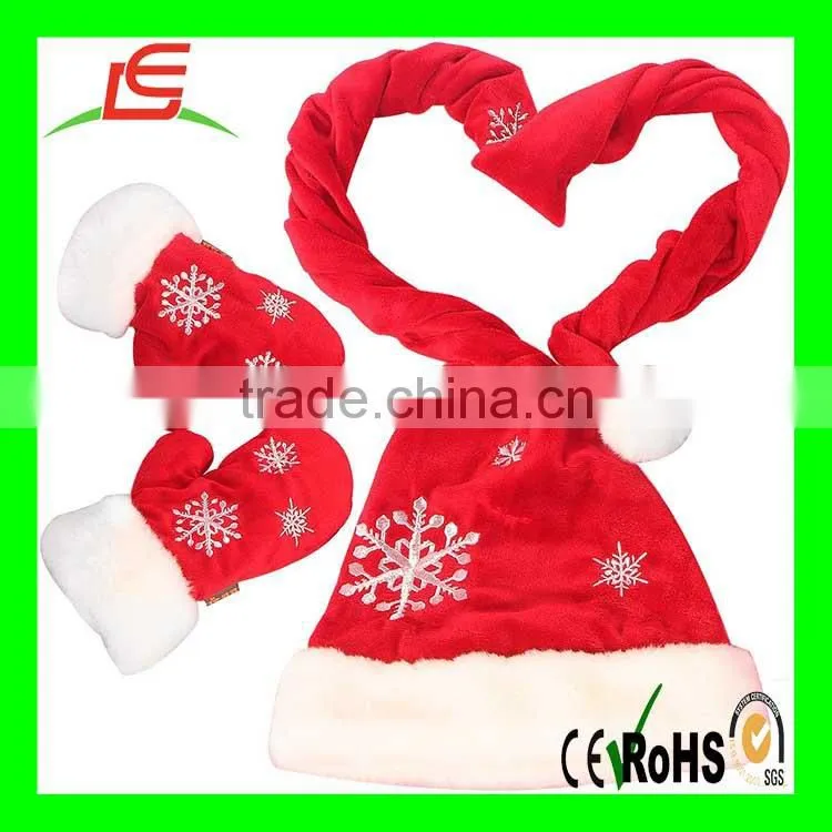 LE B089 Hats Gloves Scarves Set Birthday and Christmas Gifts