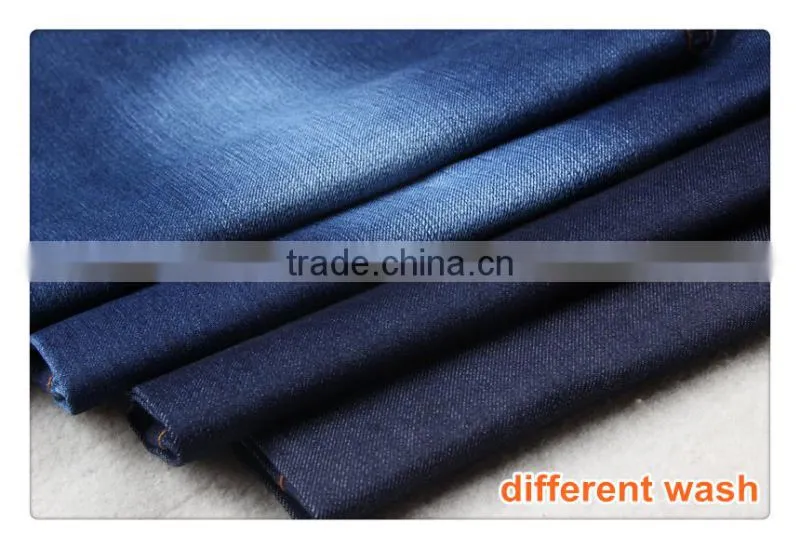 Professional manufacturer 100% cotton denim jeans fabric for clothing textiles