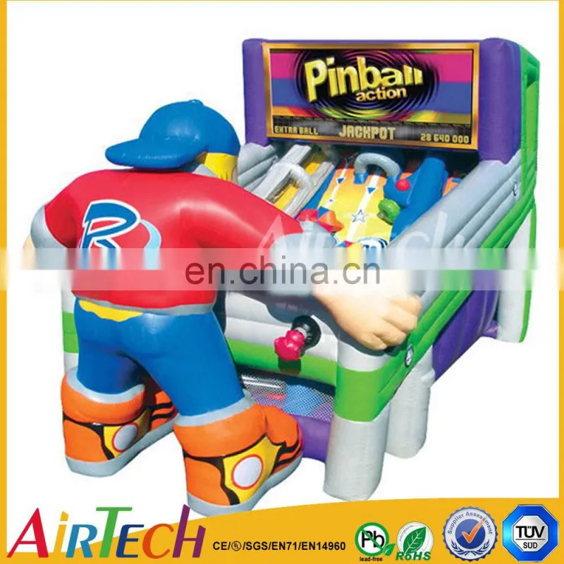 Funny inflatable pinball for games