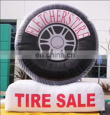 2013 Hot-Selling inflatable tire balloon for advertisment/sale