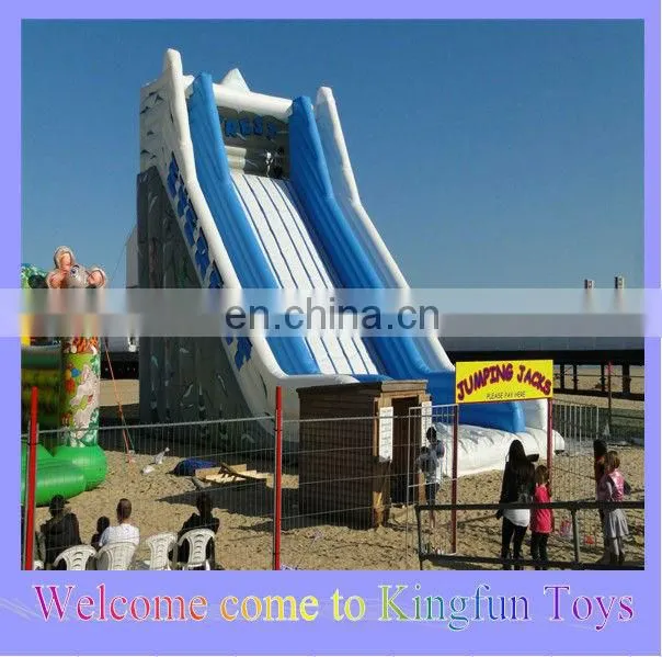 Clown drop inflatable slide for sale