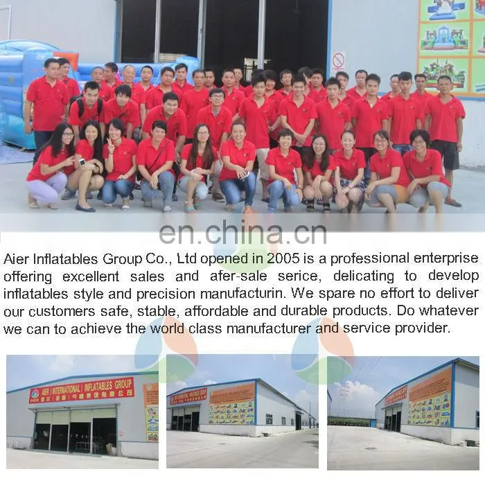 Direct Manufacture of factory price farm bouncy castle with air blower