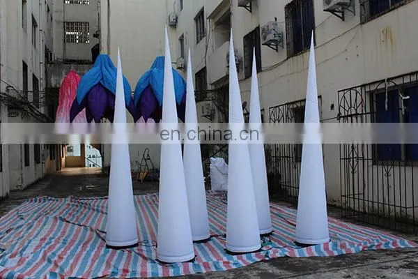 party inflatable led cone inflatable decoration cone for sale