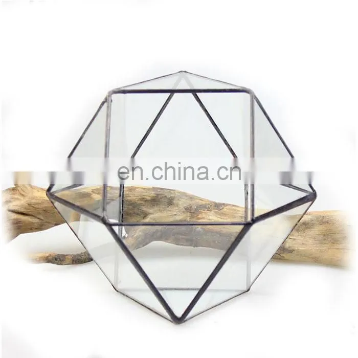 terrarium geometric glass terrarium wholesale Lead-free