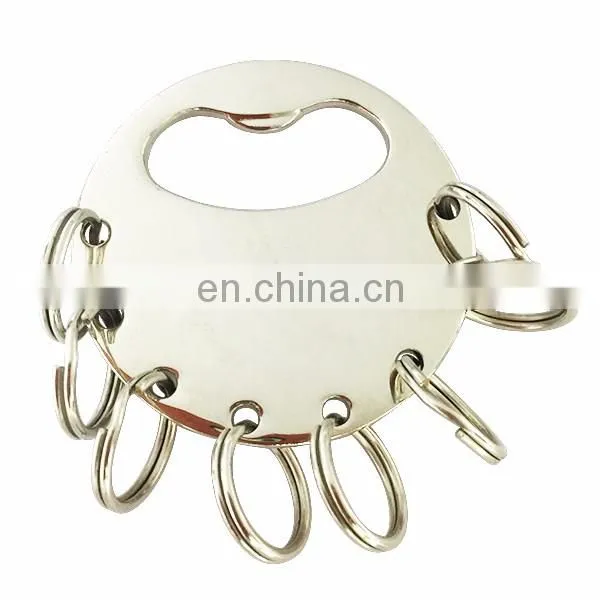 Metal bottle opner keychain, keyring factory